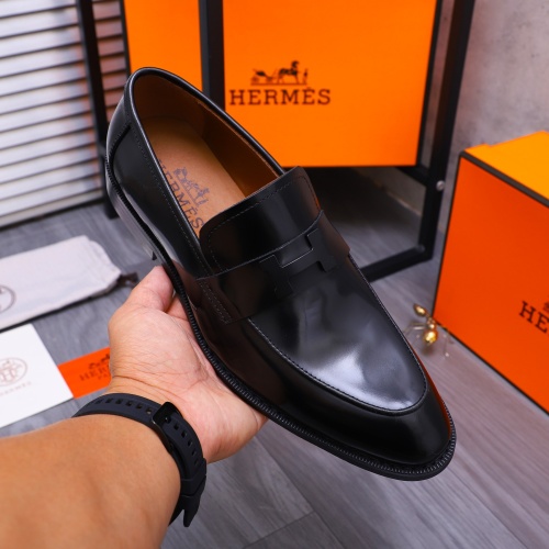 Cheap Hermes Leather Shoes For Men #1266668 Replica Wholesale [$82.00 USD] [ITEM#1266668] on Replica Hermes Leather Shoes