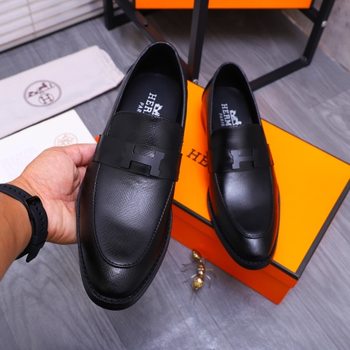 Cheap Hermes Leather Shoes For Men #1266669 Replica Wholesale [$82.00 USD] [ITEM#1266669] on Replica Hermes Leather Shoes