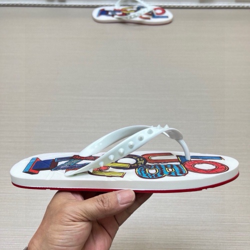 Cheap Christian Louboutin CL Slippers For Women #1266698 Replica Wholesale [$45.00 USD] [ITEM#1266698] on Replica Christian Louboutin CL Slippers