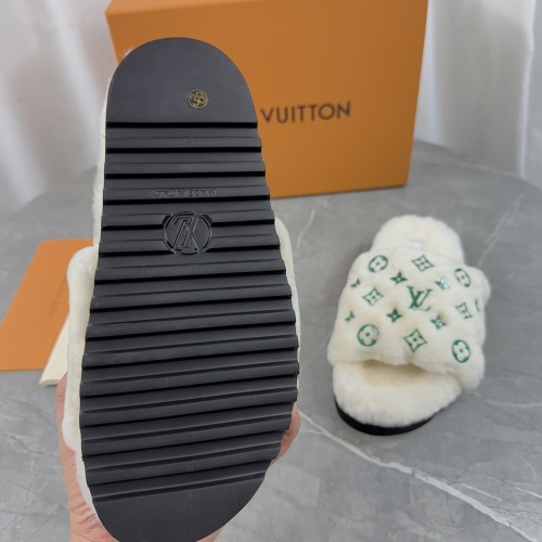 Cheap Louis Vuitton Slippers For Women #1266721 Replica Wholesale [$85.00 USD] [ITEM#1266721] on Replica Louis Vuitton Slippers