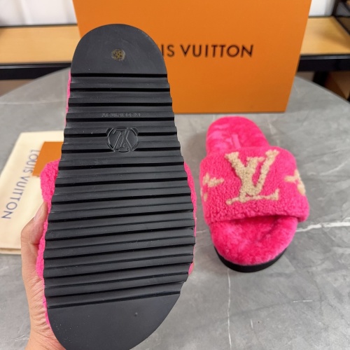 Cheap Louis Vuitton Slippers For Women #1266745 Replica Wholesale [$85.00 USD] [ITEM#1266745] on Replica Louis Vuitton Slippers