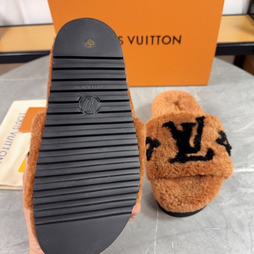 Cheap Louis Vuitton Slippers For Women #1266746 Replica Wholesale [$85.00 USD] [ITEM#1266746] on Replica Louis Vuitton Slippers