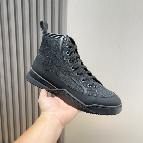 Cheap Christian Dior High Top Shoes For Men #1266750 Replica Wholesale [$102.00 USD] [ITEM#1266750] on Replica Christian Dior High Top Shoes