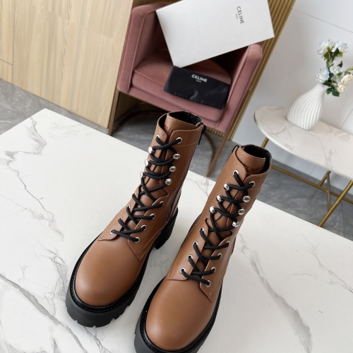 Cheap Celine Boots For Women #1266751 Replica Wholesale [$122.00 USD] [ITEM#1266751] on Replica Celine Boots