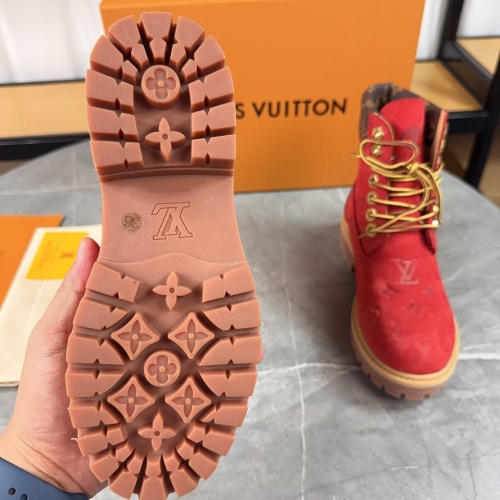 Cheap Louis Vuitton Boots For Women #1266766 Replica Wholesale [$128.00 USD] [ITEM#1266766] on Replica Louis Vuitton Boots