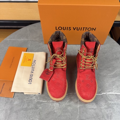 Cheap Louis Vuitton Boots For Men #1266767 Replica Wholesale [$128.00 USD] [ITEM#1266767] on Replica Louis Vuitton Boots