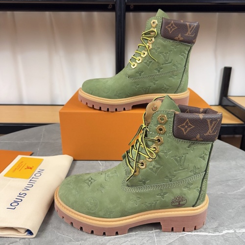 Cheap Louis Vuitton Boots For Women #1266768 Replica Wholesale [$128.00 USD] [ITEM#1266768] on Replica Louis Vuitton Boots