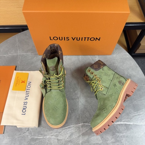 Cheap Louis Vuitton Boots For Women #1266768 Replica Wholesale [$128.00 USD] [ITEM#1266768] on Replica Louis Vuitton Boots