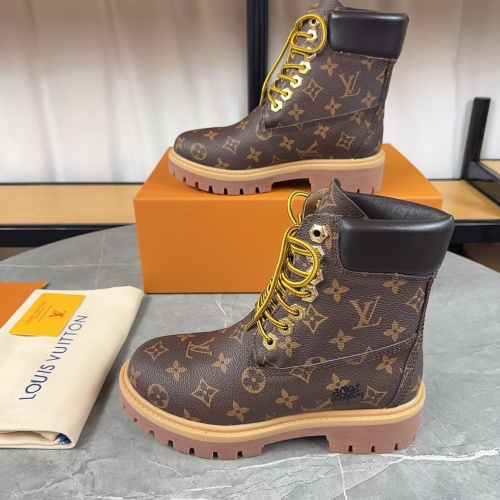 Cheap Louis Vuitton Boots For Women #1266772 Replica Wholesale [$128.00 USD] [ITEM#1266772] on Replica Louis Vuitton Boots