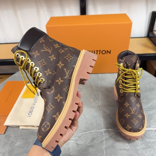 Cheap Louis Vuitton Boots For Women #1266772 Replica Wholesale [$128.00 USD] [ITEM#1266772] on Replica Louis Vuitton Boots