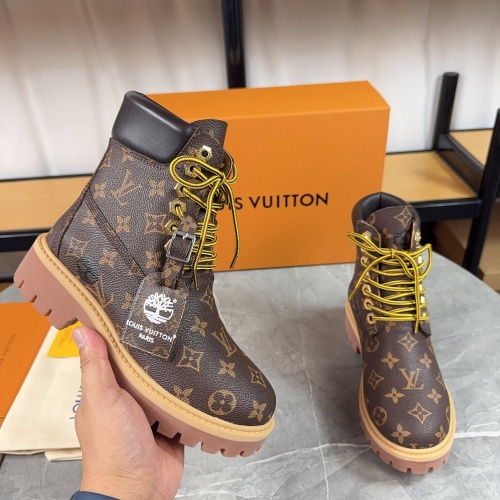 Cheap Louis Vuitton Boots For Men #1266773 Replica Wholesale [$128.00 USD] [ITEM#1266773] on Replica Louis Vuitton Boots