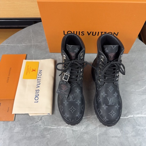 Cheap Louis Vuitton Boots For Women #1266774 Replica Wholesale [$128.00 USD] [ITEM#1266774] on Replica Louis Vuitton Boots