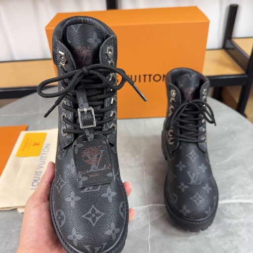 Cheap Louis Vuitton Boots For Women #1266774 Replica Wholesale [$128.00 USD] [ITEM#1266774] on Replica Louis Vuitton Boots