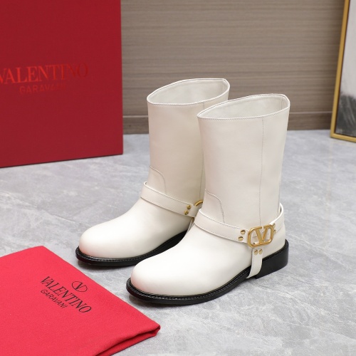 Cheap Valentino Boots For Women #1266789 Replica Wholesale [$150.00 USD] [ITEM#1266789] on Replica Valentino Boots