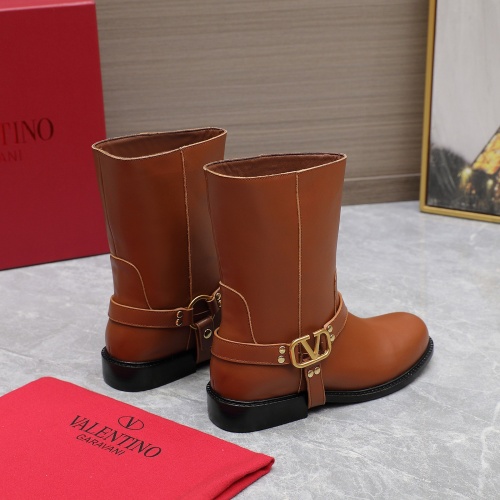 Cheap Valentino Boots For Women #1266792 Replica Wholesale [$150.00 USD] [ITEM#1266792] on Replica Valentino Boots