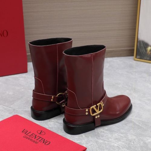 Cheap Valentino Boots For Women #1266793 Replica Wholesale [$150.00 USD] [ITEM#1266793] on Replica Valentino Boots