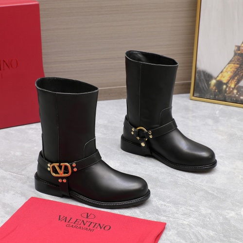 Cheap Valentino Boots For Women #1266794 Replica Wholesale [$150.00 USD] [ITEM#1266794] on Replica Valentino Boots