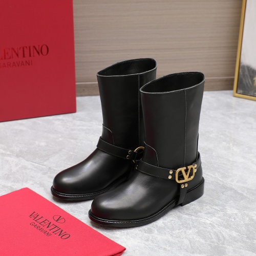 Cheap Valentino Boots For Women #1266794 Replica Wholesale [$150.00 USD] [ITEM#1266794] on Replica Valentino Boots