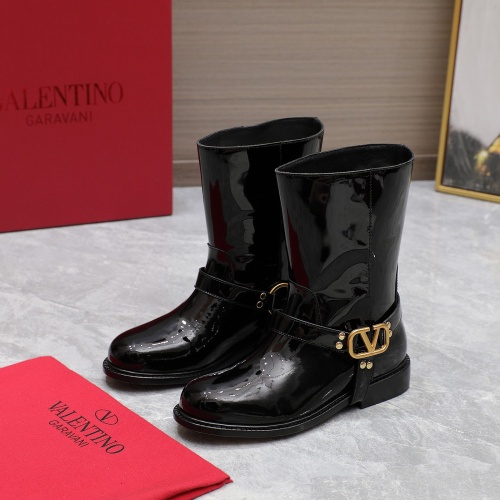 Cheap Valentino Boots For Women #1266797 Replica Wholesale [$150.00 USD] [ITEM#1266797] on Replica Valentino Boots