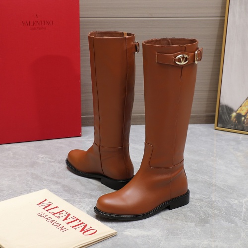 Cheap Valentino Boots For Women #1266802 Replica Wholesale [$185.00 USD] [ITEM#1266802] on Replica Valentino Boots