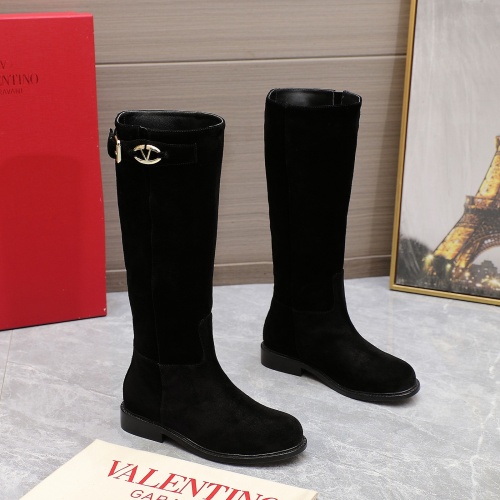 Cheap Valentino Boots For Women #1266812 Replica Wholesale [$185.00 USD] [ITEM#1266812] on Replica Valentino Boots