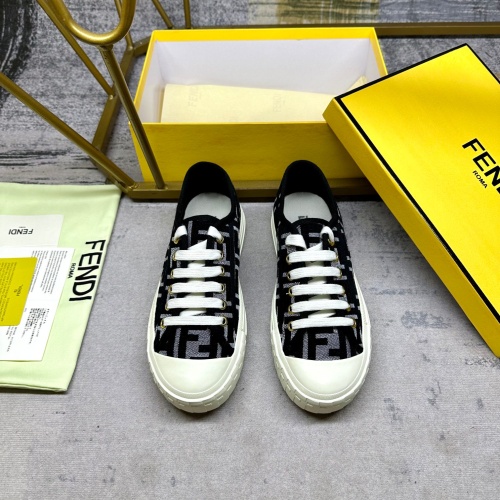 Cheap Fendi Casual Shoes For Women #1266834 Replica Wholesale [$85.00 USD] [ITEM#1266834] on Replica Fendi Casual Shoes