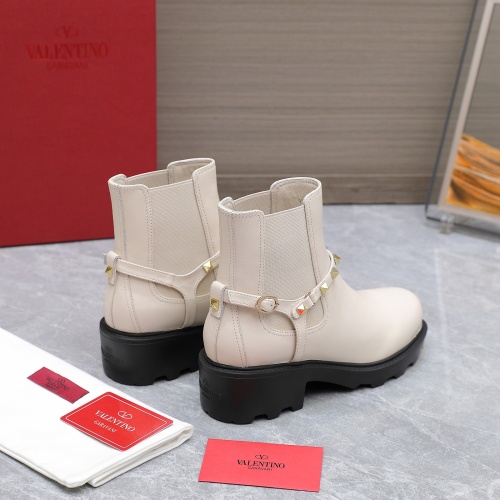 Cheap Valentino Boots For Women #1266837 Replica Wholesale [$130.00 USD] [ITEM#1266837] on Replica Valentino Boots