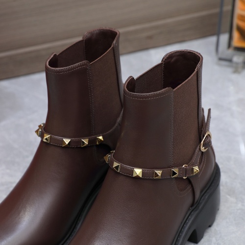 Cheap Valentino Boots For Women #1266838 Replica Wholesale [$130.00 USD] [ITEM#1266838] on Replica Valentino Boots