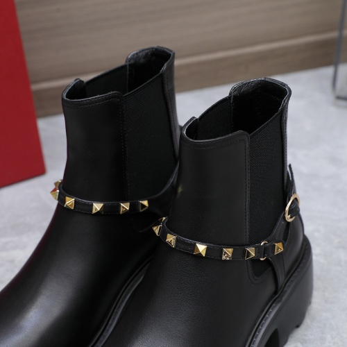 Cheap Valentino Boots For Women #1266839 Replica Wholesale [$130.00 USD] [ITEM#1266839] on Replica Valentino Boots