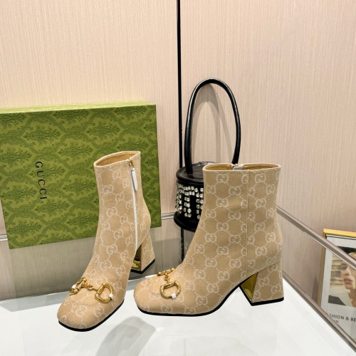 Cheap Gucci Boots For Women #1266851 Replica Wholesale [$100.00 USD] [ITEM#1266851] on Replica 