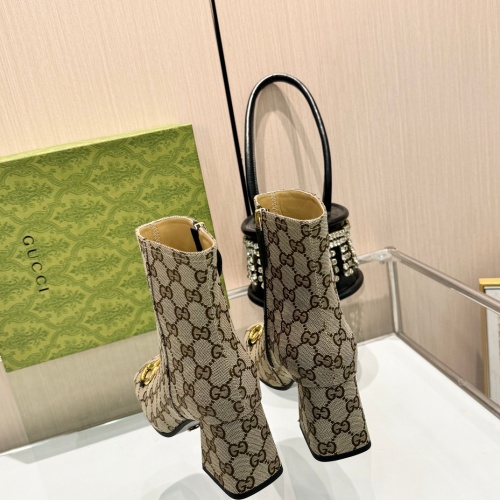 Cheap Gucci Boots For Women #1266852 Replica Wholesale [$100.00 USD] [ITEM#1266852] on Replica 