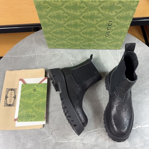 Cheap Gucci Boots For Women #1266857 Replica Wholesale [$112.00 USD] [ITEM#1266857] on Replica 