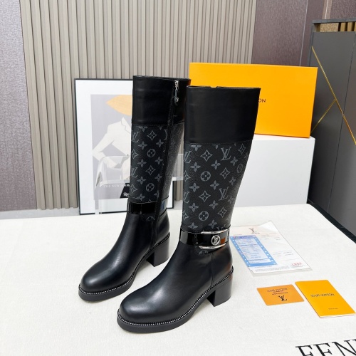 Cheap Louis Vuitton Boots For Women #1266888 Replica Wholesale [$140.00 USD] [ITEM#1266888] on Replica Louis Vuitton Boots