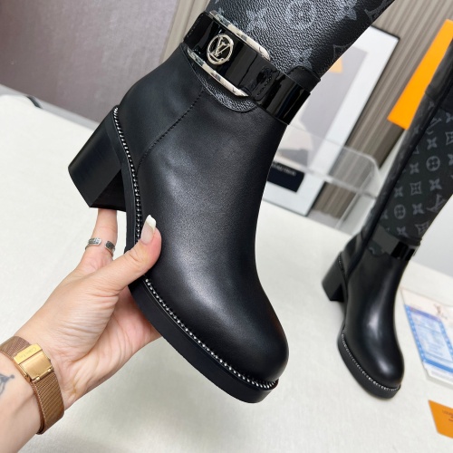 Cheap Louis Vuitton Boots For Women #1266888 Replica Wholesale [$140.00 USD] [ITEM#1266888] on Replica Louis Vuitton Boots