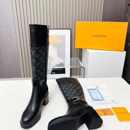 Cheap Louis Vuitton Boots For Women #1266888 Replica Wholesale [$140.00 USD] [ITEM#1266888] on Replica Louis Vuitton Boots