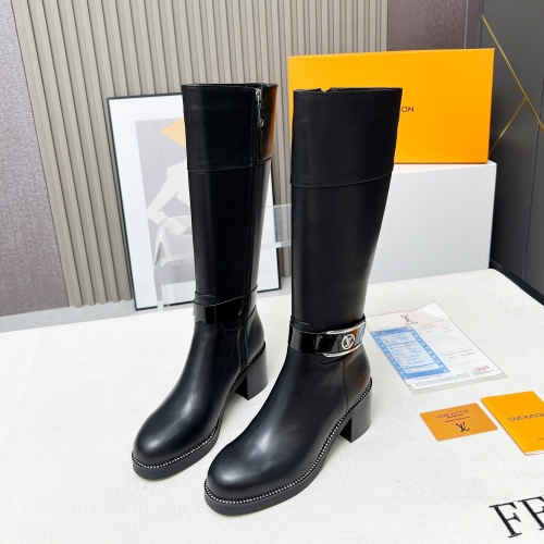 Cheap Louis Vuitton Boots For Women #1266889 Replica Wholesale [$140.00 USD] [ITEM#1266889] on Replica Louis Vuitton Boots