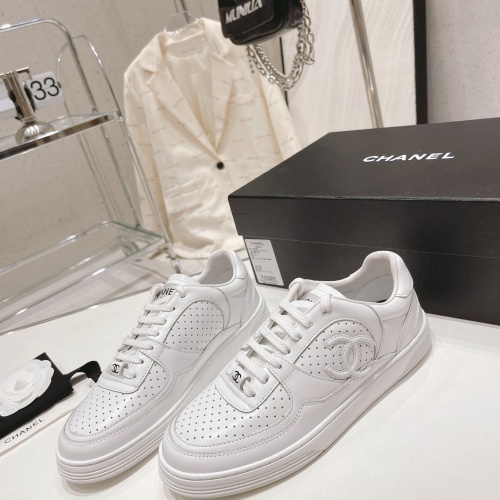 Cheap Chanel Casual Shoes For Women #1266916 Replica Wholesale [$102.00 USD] [ITEM#1266916] on Replica Chanel Casual Shoes