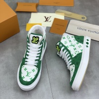 Cheap Louis Vuitton High Tops Shoes For Men #1257034 Replica Wholesale [$155.00 USD] [ITEM#1257034] on Replica Louis Vuitton High Tops Shoes