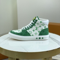 Cheap Louis Vuitton High Tops Shoes For Men #1257034 Replica Wholesale [$155.00 USD] [ITEM#1257034] on Replica Louis Vuitton High Tops Shoes