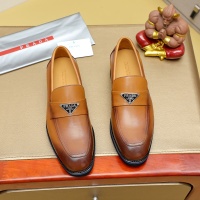 Cheap Prada Leather Shoes For Men #1257203 Replica Wholesale [$96.00 USD] [ITEM#1257203] on Replica Prada Leather Shoes