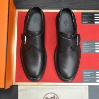 Cheap Hermes Leather Shoes For Men #1257328 Replica Wholesale [$118.00 USD] [ITEM#1257328] on Replica Hermes Leather Shoes