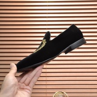 Cheap Versace Leather Shoes For Men #1257472 Replica Wholesale [$85.00 USD] [ITEM#1257472] on Replica Versace Leather Shoes