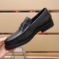 Cheap Salvatore Ferragamo Leather Shoes For Men #1257529 Replica Wholesale [$92.00 USD] [ITEM#1257529] on Replica Salvatore Ferragamo Leather Shoes