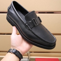 Cheap Salvatore Ferragamo Leather Shoes For Men #1257530 Replica Wholesale [$92.00 USD] [ITEM#1257530] on Replica Salvatore Ferragamo Leather Shoes