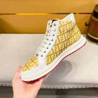 Cheap Fendi High Tops Casual Shoes For Men #1257731 Replica Wholesale [$80.00 USD] [ITEM#1257731] on Replica Fendi High Tops Casual Shoes