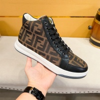 Cheap Fendi High Tops Casual Shoes For Men #1257732 Replica Wholesale [$80.00 USD] [ITEM#1257732] on Replica Fendi High Tops Casual Shoes