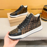 Cheap Fendi High Tops Casual Shoes For Men #1257732 Replica Wholesale [$80.00 USD] [ITEM#1257732] on Replica Fendi High Tops Casual Shoes