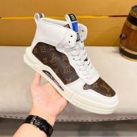 Cheap Louis Vuitton High Tops Shoes For Men #1257735 Replica Wholesale [$80.00 USD] [ITEM#1257735] on Replica Louis Vuitton High Tops Shoes