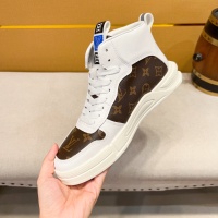 Cheap Louis Vuitton High Tops Shoes For Men #1257735 Replica Wholesale [$80.00 USD] [ITEM#1257735] on Replica Louis Vuitton High Tops Shoes