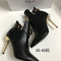 Cheap Versace Boots For Women #1257775 Replica Wholesale [$96.00 USD] [ITEM#1257775] on Replica Versace Boots